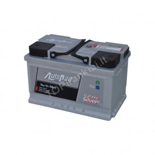 Akumuliatorius AUTOPART 75AH 750A GALAXY SILVER