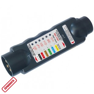 Priekabos, treilerio, kemperio lizdo testeris 12V (2187) Priekabos, treilerio, kemperio lizdo testeris 12V (2187)
