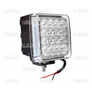 Darbinis LED Žibintas 48W/combo