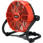 Ventiliatorius nešiojamas | hibridinis | 18V/240V | be akumuliatoriaus (YT-82933) Ventiliatorius nešiojamas | hibridinis | 18V/240V | be akumuliatoriaus (YT-82933)