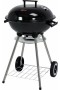 Lauko kepsninė / grilis su dangčiu | Apvalios grotelės 41 cm + dėklas (99583)