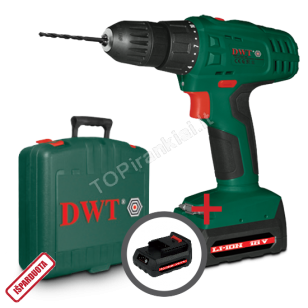Akumuliatorinis suktuvas DWT ABS-18 SLi-2 BMC