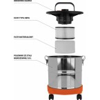 Dulkių, pelenų siurblys | 20L / 800 W (78870) Dulkių, pelenų siurblys | 20L / 800 W (78870)