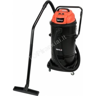 Dulkių siurblys pramoninis | drėgna ir sausa funkcija | 2400 W / 70 l (YT-85710) Dulkių siurblys pramoninis | drėgna ir sausa funkcija | 2400 W / 70 l (YT-85710)