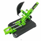 Stovas kampiniam šlifuokliui | su padavimu ir kampo pjovimo funkcija | Φ115 /125 mm (GH61125) Stovas kampiniam šlifuokliui | su padavimu ir kampo pjovimo funkcija | Φ115 /125 mm (GH61125)