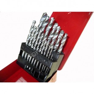 Grąžtų metalui rinkinys 19 dalių, HSS, 1-10 mm (EW-0019B) Grąžtų metalui rinkinys 19 dalių, HSS, 1-10 mm (EW-0019B)