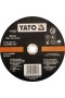 Pjovimo diskas metalo pjaustymui 230x2,0x22 mm "Yato" (YT-5927)