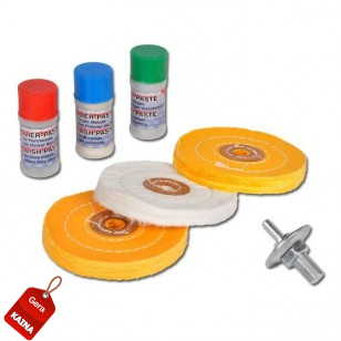Poliravimo rinkinys kietiesiems metalams 7 vnt (3991) Poliravimo rinkinys kietiesiems metalams 7 vnt (3991)