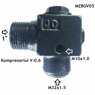 Atbulinis vožtuvas kompresoriui (MZBGV05)