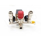 Reguliatorius kompresoriui su slėgio jungikliu ir manometrais | 380V (SK10679)