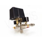Reguliatorius kompresoriui su slėgio jungikliu ir manometrais | 380V (SK10679) Reguliatorius kompresoriui su slėgio jungikliu ir manometrais | 380V (SK10679)