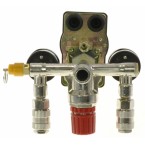 Reguliatorius kompresoriui su slėgio jungikliu ir manometrais | 380V (SK10679) Reguliatorius kompresoriui su slėgio jungikliu ir manometrais | 380V (SK10679)