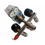 Reguliatorius kompresoriui su slėgio jungikliu ir manometrais | 380V (SK10679B) Reguliatorius kompresoriui su slėgio jungikliu ir manometrais | 380V (SK10679B)