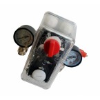 Reguliatorius kompresoriui su slėgio jungikliu ir manometrais | 380V (SK10679B) Reguliatorius kompresoriui su slėgio jungikliu ir manometrais | 380V (SK10679B)