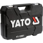 Galvučių ir įrankių rinkinys 1/2 + 1/4 94 dalių Yato (YT-12681)