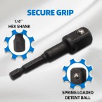 Smūginių adapterių ir šarnyrų / kardanų rinkinys | Cr-Mo | 17 vnt. (H640617) Smūginių adapterių ir šarnyrų / kardanų rinkinys | Cr-Mo | 17 vnt. (H640617)