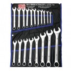 Kombinuotų raktų komplektas 19 vnt, 8-32 mm, Bgs-technic (1219) Kombinuotų raktų komplektas 19 vnt, 8-32 mm, Bgs-technic (1219)