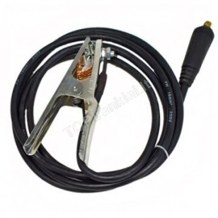 Masės kabelis su gnybtu 1.6 m 16mm2 Masės kabelis su gnybtu 1.6 m 16mm2