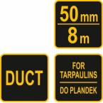 Lipni juosta | tentų remontui | 5 cm x 8 m (85190) Lipni juosta | tentų remontui | 5 cm x 8 m (85190)